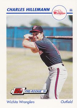 1991 Line Drive AA #608 Charles Hillemann Front