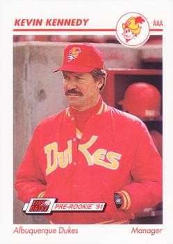 1991 Line Drive AAA #24 Kevin Kennedy Front