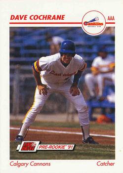 1991 Line Drive AAA #55 Dave Cochrane Front