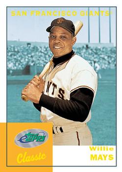 2002 Topps eTopps Classic #ETC12 Willie Mays Front