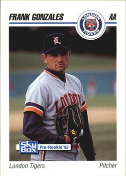 1992 SkyBox AA #174 Frank Gonzales Front