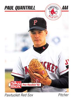 1992 SkyBox AAA #165 Paul Quantrill Front