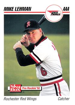 1992 SkyBox AAA #207 Mike Lehman Front