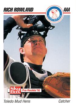 1992 SkyBox AAA #268 Rich Rowland Front