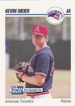 1992 SkyBox Team Sets AA #38 Kevin Meier Front