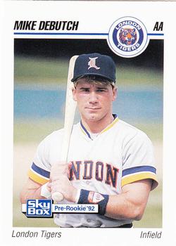 1992 SkyBox Team Sets AA #405 Mike Debutch Front