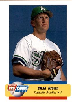 1995 Fleer ProCards #34 Chad Brown Front