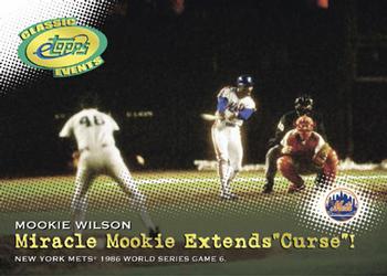 2005 Topps eTopps Classic Events #CE12 Mookie Wilson Front