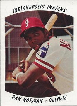 1977 Indianapolis Indians #10 Dan Norman Front