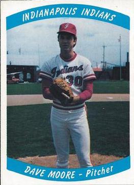 1978 Indianapolis Indians #11 Dave Moore Front
