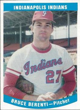 1979 Indianapolis Indians #14 Bruce Berenyi Front