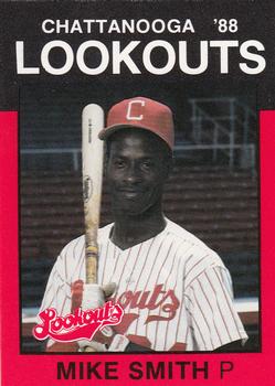 1988 Best Chattanooga Lookouts #21 Mike Smith Front