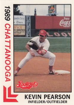 1989 Best Chattanooga Lookouts #18 Kevin Pearson Front