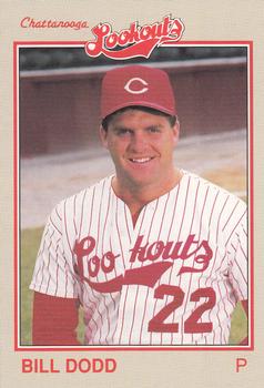 1989 Grand Slam Chattanooga Lookouts #9 Bill Dodd Front