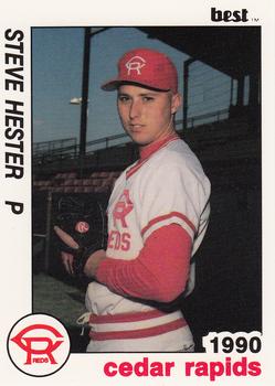 1990 Best Cedar Rapids Reds #26 Steve Hester Front