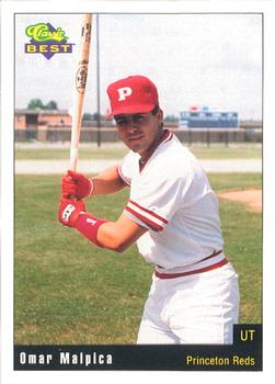 1991 Classic Best Princeton Reds #3 Omar Malpica Front