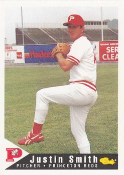 1994 Classic Best Princeton Reds #24 Justin Smith Front