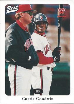 1996 Best Indianapolis Indians #10 Curtis Goodwin Front