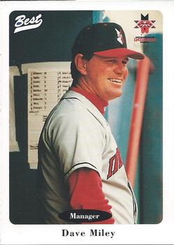 1996 Best Indianapolis Indians #2 Dave Miley Front