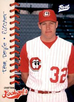 1997 Best Chattanooga Lookouts #9 Tom Doyle Front
