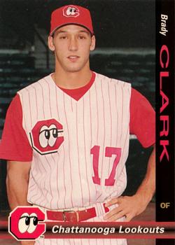 1998 Grandstand Chattanooga Lookouts #NNO Brady Clark Front