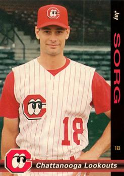 1998 Grandstand Chattanooga Lookouts #NNO Jay Sorg Front
