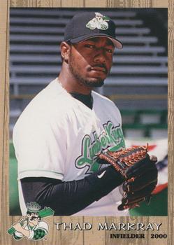 2000 Grandstand Clinton LumberKings #NNO Thad Markray Front