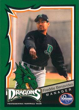 2000 Kroger Dayton Dragons #6 Freddie Benavides Front