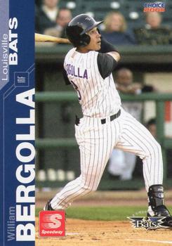 2005 Choice Louisville Bats #1 William Bergolla Front