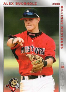 2008 Grandstand Billings Mustangs #NNO Alex Buchholz Front