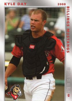 2008 Grandstand Billings Mustangs #NNO Kyle Day Front