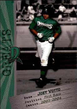 2009 Choice Dayton Dragons Greats #10 Joey Votto Front
