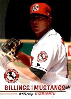 2010 Grandstand Billings Mustangs #NNO Ryan Smith Front