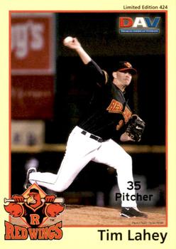 2010 DAV Minor / Independent / Summer Leagues #424 Tim Lahey Front