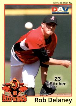 2010 DAV Minor / Independent / Summer Leagues #432 Rob Delaney Front