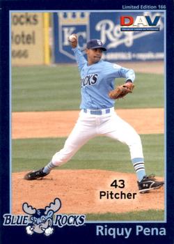 2010 DAV Minor / Independent / Summer Leagues #166 Riquy Pena Front
