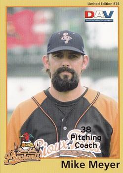 2010 DAV Minor / Independent / Summer Leagues #876 Mike Meyer Front