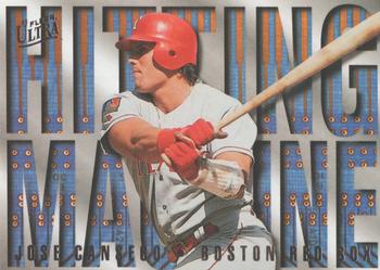 1995 Ultra - Hitting Machines #5 Jose Canseco Front