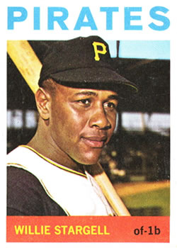 1964 Topps #342 Willie Stargell Front