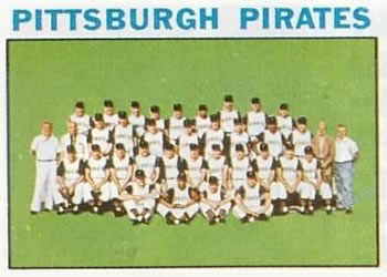 1964 Topps #373 Pittsburgh Pirates Front