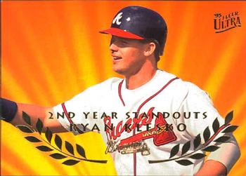 1995 Ultra - 2nd Year Standouts #9 Ryan Klesko Front