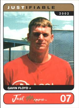 2002-03 Justifiable #7 Gavin Floyd Front