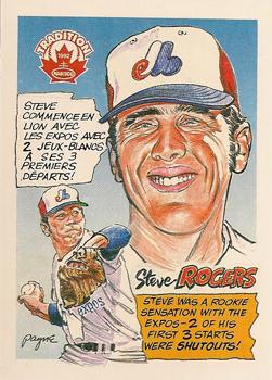 1992 Nabisco Canada Tradition #33 Steve Rogers Front