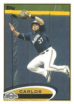 2012 Topps #146 Carlos Gomez Front