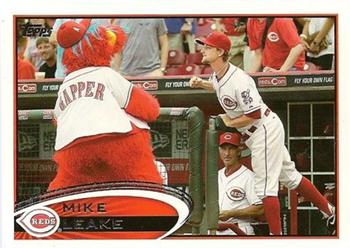 2012 Topps #308 Mike Leake Front
