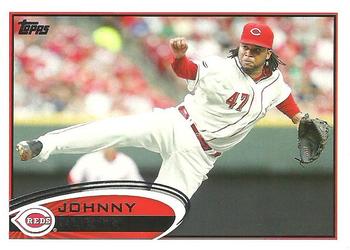 2012 Topps #135 Johnny Cueto Front