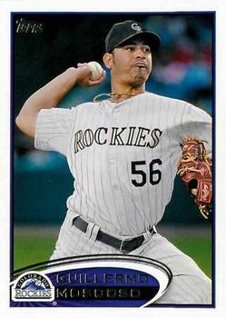 2012 Topps #431 Guillermo Moscoso Front