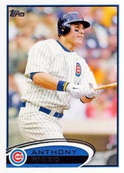 2012 Topps #334 Anthony Rizzo Front