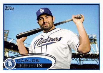 2012 Topps #376 Carlos Quentin Front