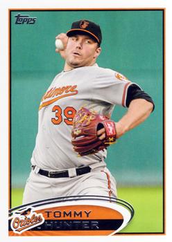 2012 Topps #625 Tommy Hunter Front